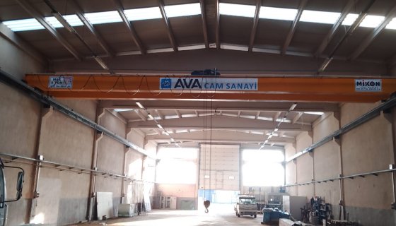 AVA CAM SANAYİ  - 5 TON GEZER KÖPRÜLÜ VİNÇ